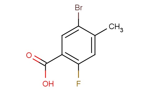 515135-65-6 | 5-溴-2-氟-4-甲基苯甲酸